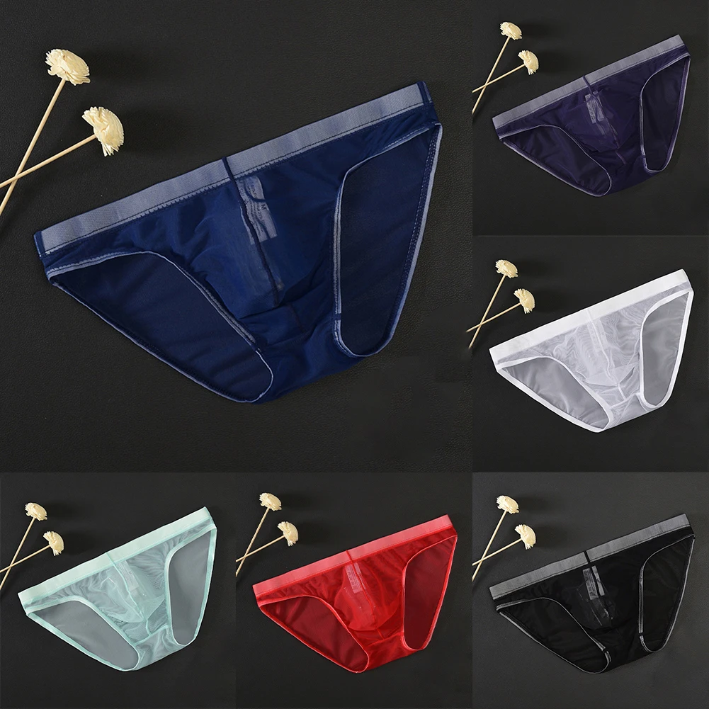 سراويل داخلية منخفضة الارتفاع للرجال ملابس نوم تنطبق على تصميم الحقيبة الذكور الملابس العادية طول الخصر المرن قليلاً