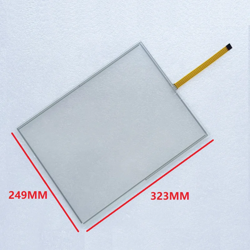 15inch 4 Wire for HT150A-ACD-00 Touch Screen Glass Panel Replacement 323*249mm