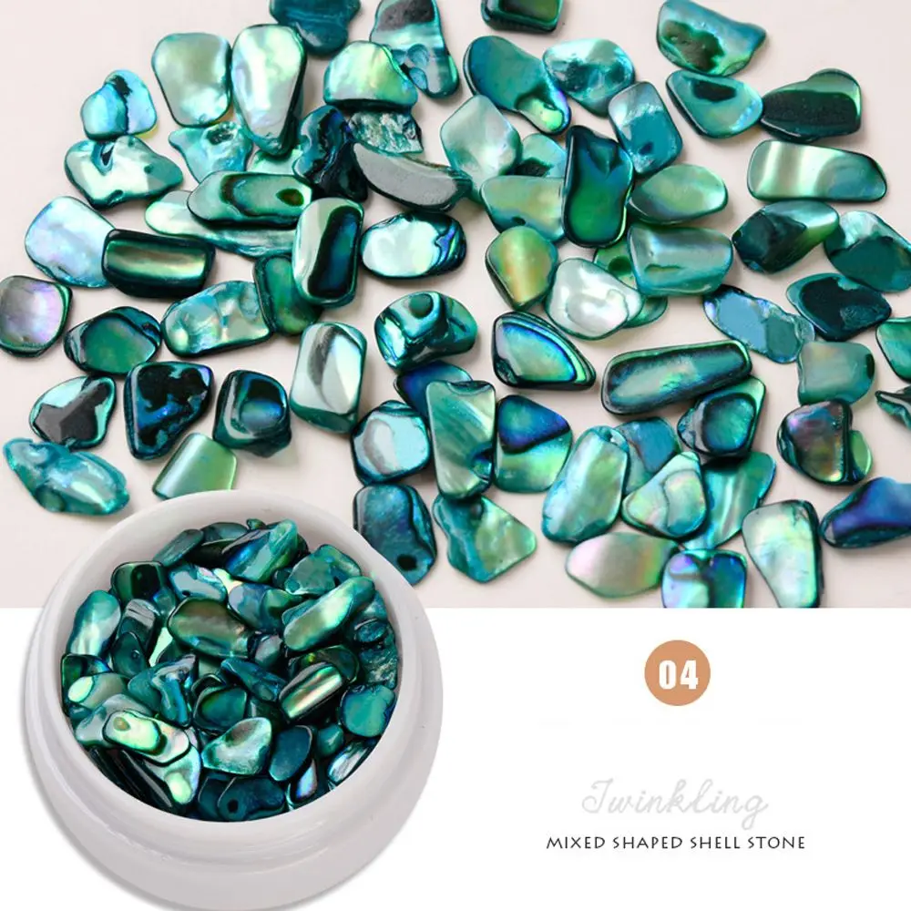 Aurora Manicure Accessories DIY Nail Art Decorations Nail Art Abalone Slices Nail Art Shell Slices Shell Fragments Ornament