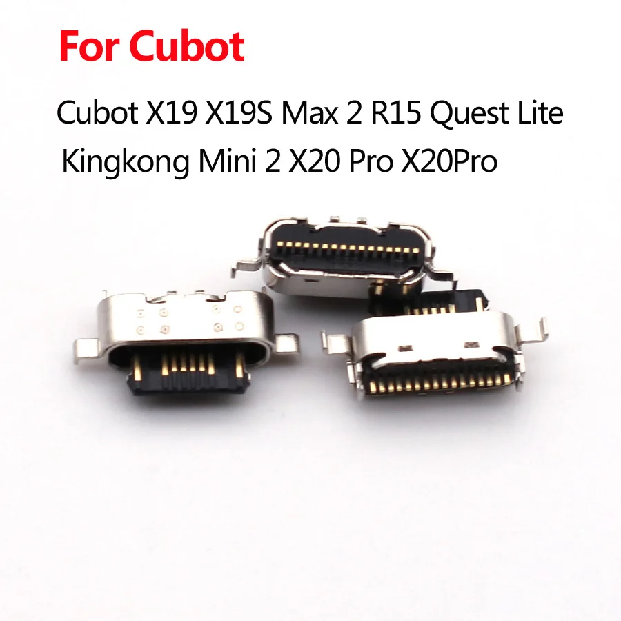 2-10 шт. Оригинальный Новый USB-разъем для зарядки для Cubot X19 X19S Max 2 R15 Quest Lite Kingkong Mini 2 X20 pro