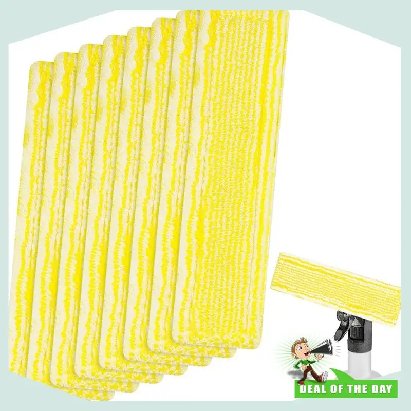 24時間配達 8個 マイクロファイバーモップ交換用 ケルヒャー WV2 WV5 WV6 Plus プレミアムウィンドウクリーナー (2.633-129.0)