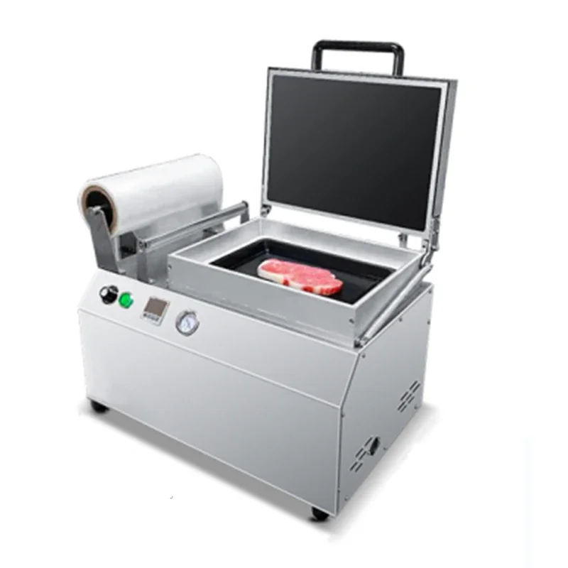 

Vacuum body packaging machine commercial steak cold fresh fish and shrimp meat food preservation packaging sealing machine