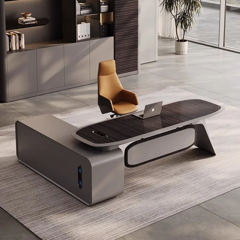 

Desk Boss Table Italian Minimalist Light Luxury High-end Supervisor Manager Leader Large Class