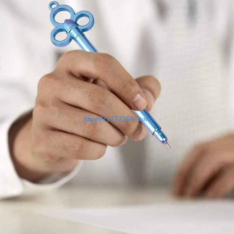 

G88D 6Pcs Vintage Shaped Gel Pen, 0.38MM Needle Tip Smooth To Write, Novelty Gel Pen Stocking Fillers for Student