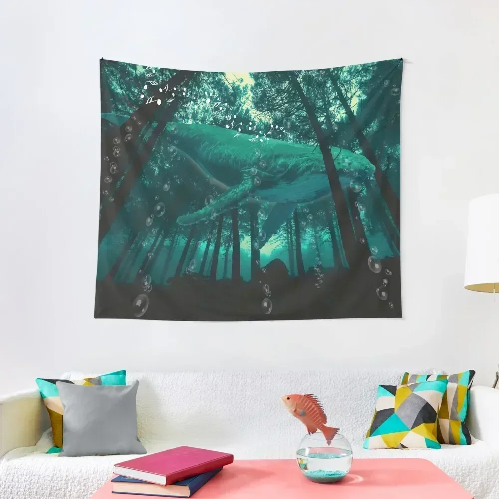 

Forest Whale Music Tapestry Decoration For Home Room Decorations Room Decorations Aesthetics Wall Decorations Tapestry