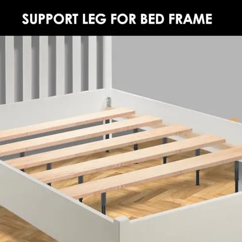 

16pcs Height-Adjustable Plastic Bed Frame Support Legs 7.87–15 Inch For Furniture Sofa Table Cabinet