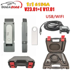 Best 6154 Scanner V23.01 Support CAN FD DoIP Better than VNCI 6154A 5054A Cover All Group Car Till 2023 OBD2 Diagnostic Tool