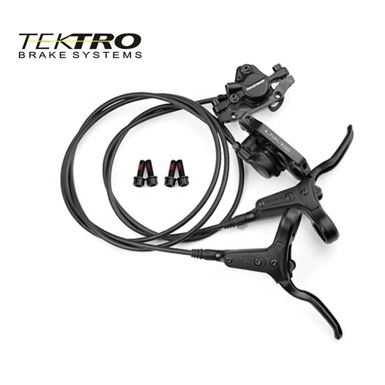 

For TEKTRO M285 MTB Bicycle Hydraulic Disc Brake Set 160/180/203mm Rotor Mountain Bike Front/Rear Brake with Caliper Component