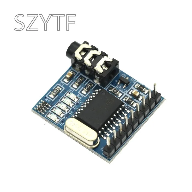 1PCS MT8870 DTMF Voice Decoding Module Phone Module Speech Decoding Voice Board Module LED Indicators With Pins