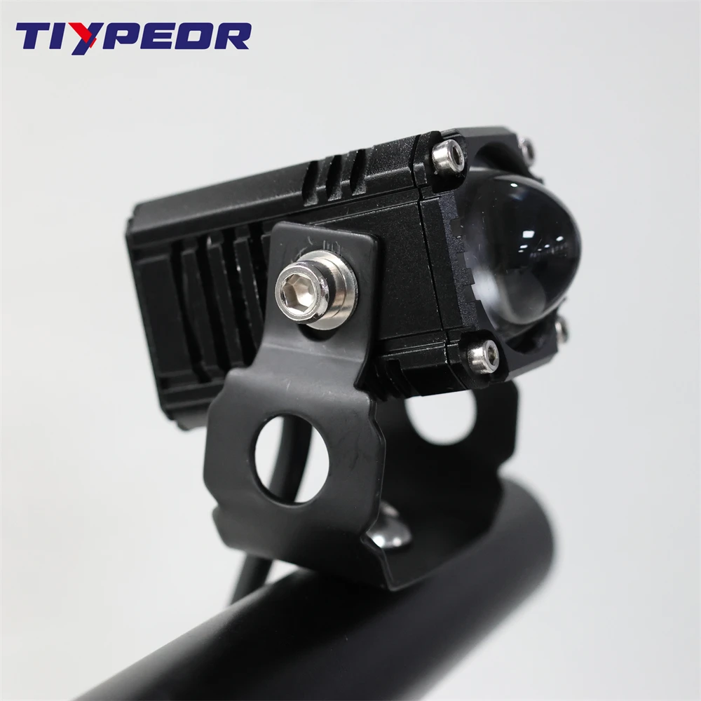 TIYPEOR Upgrade Motorcycle Lights Super Brighter Fog Light Hi-Q Auxiliary Light Off-Road Spotlight LED Driving Light For ATV UTV