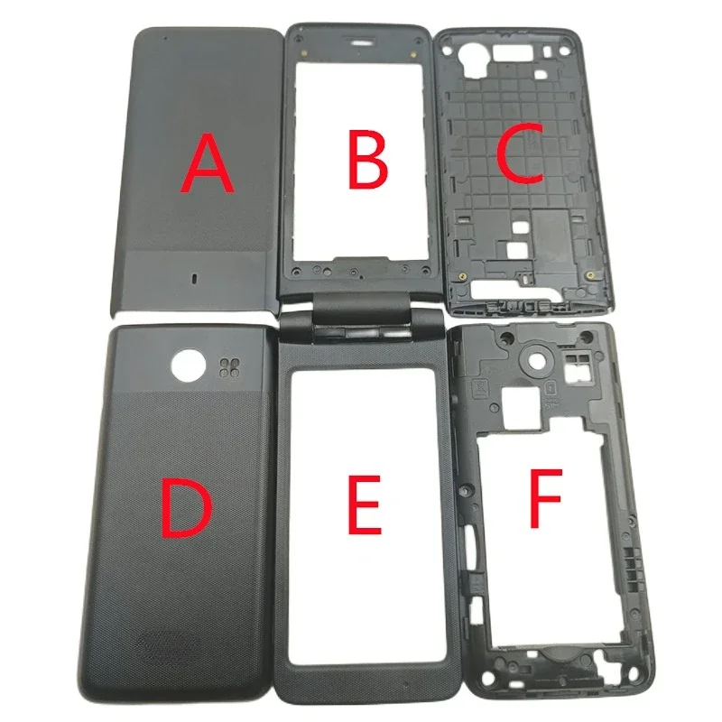 For LG Exalt LTE 4G VN220 Full Housing Case Battery Door Back Cover With Middle Frame Replacement Parts