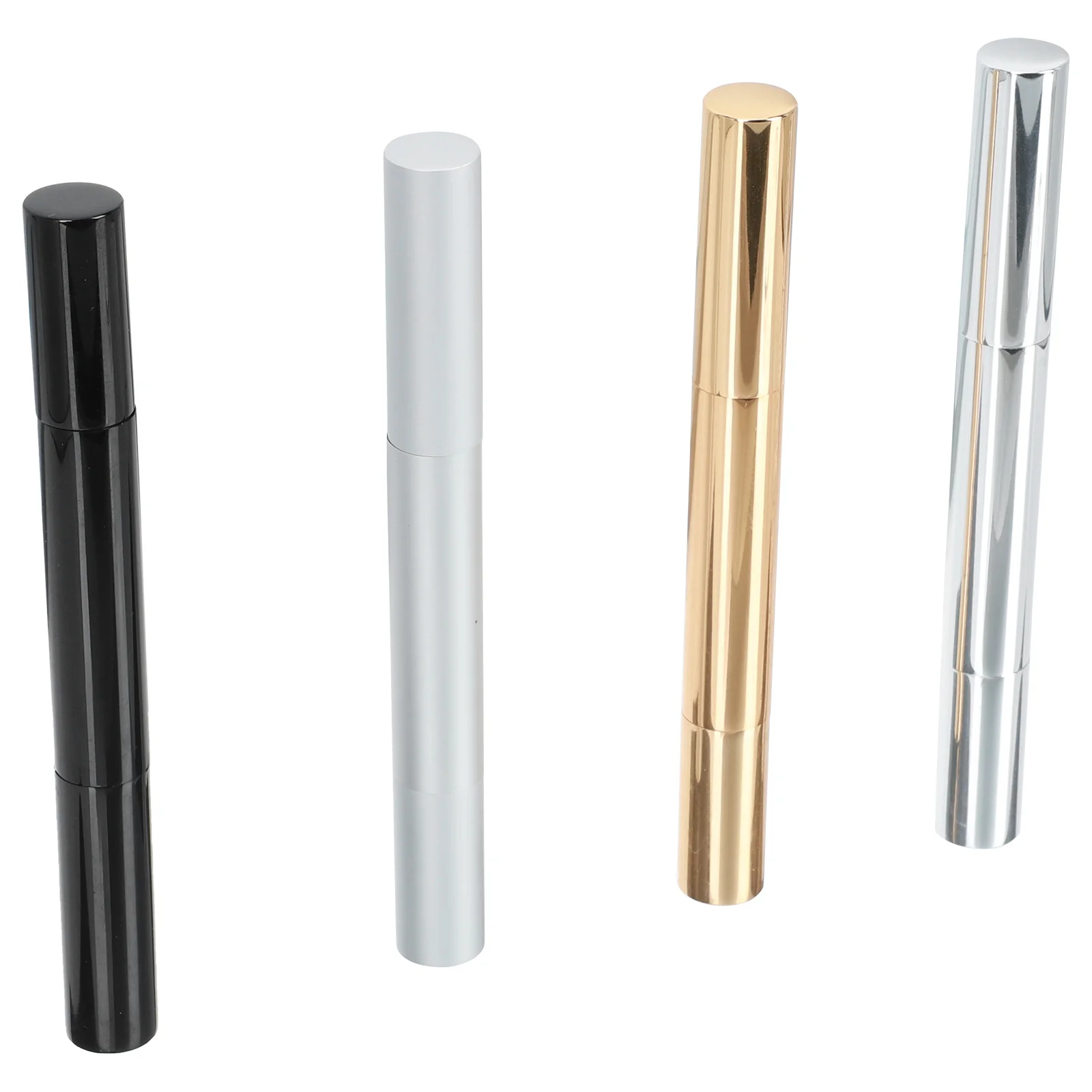 4 pezzi tubo liquido per eyeliner contenitore da viaggio facile da usare penna per olio per unghie applicatore per sopracciglia tubo liquido per la crescita delle ciglia