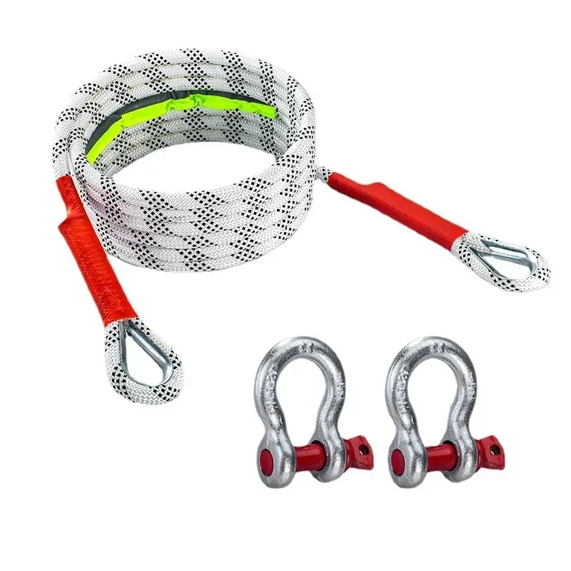 New Car Towing Rope Off-road Vehicle Can Tow 20 Tons of Rescue Rope Upgraded Version Which Is Very Reliable and Wear-resistant