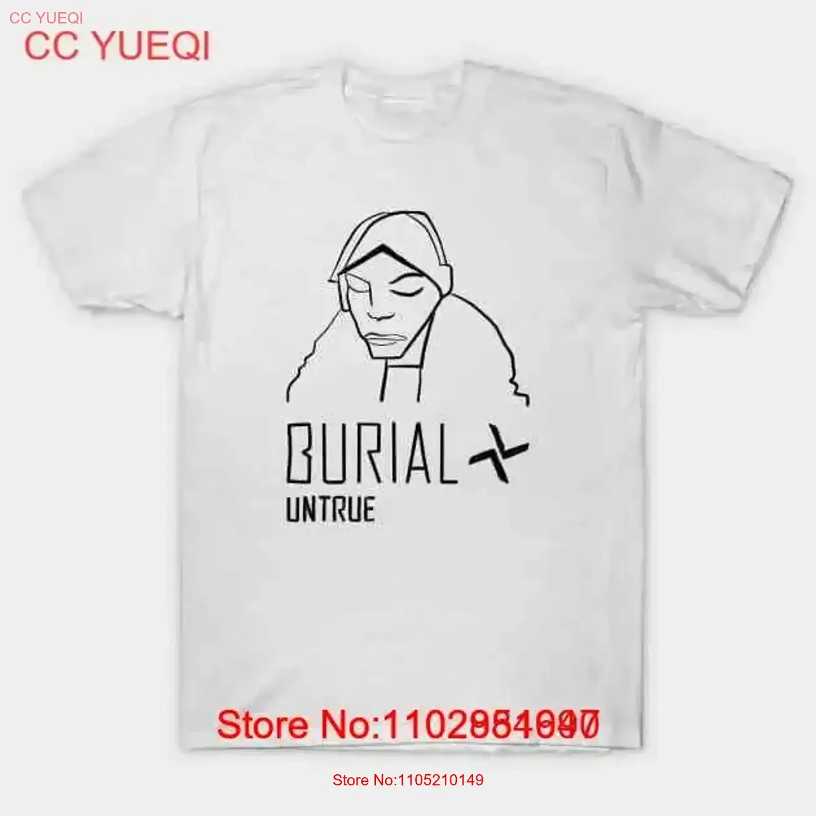 Burial Untrue Album T Shirt S 5XL Fast Shipping vintage Washed Breathable streetwear Comfortable Stylish Soft homme Casual