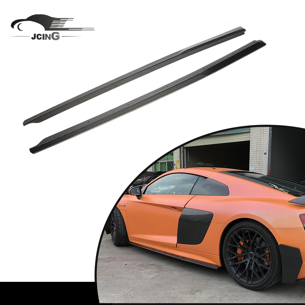 

Высококачественные карбоновые боковые юбки (накладки) для Audi R8 2-дверный 2016-2018 (для ATV и UTV)