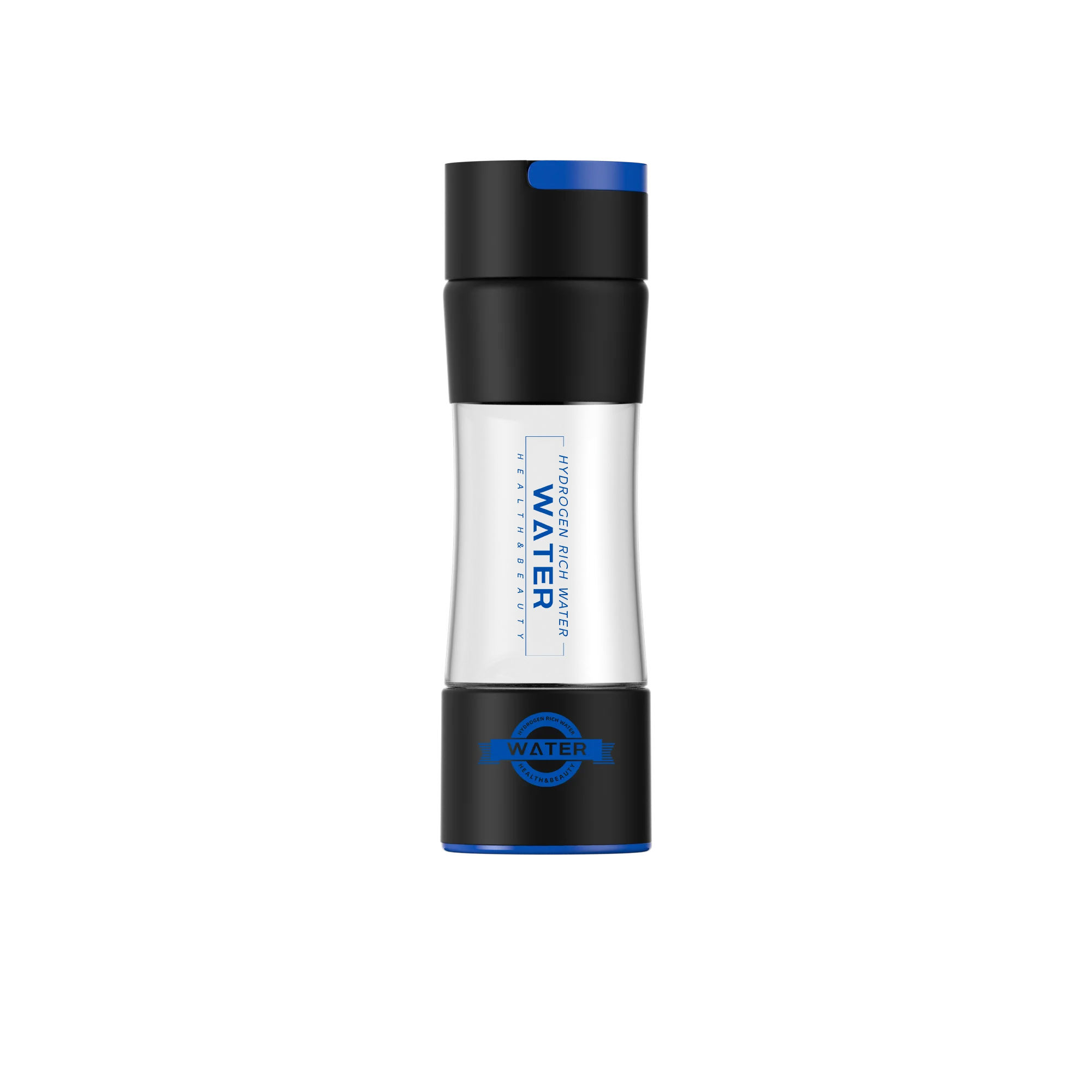 Large capacity SPE electrolysis technology, absorbent and drinkable hydrogen water bottle