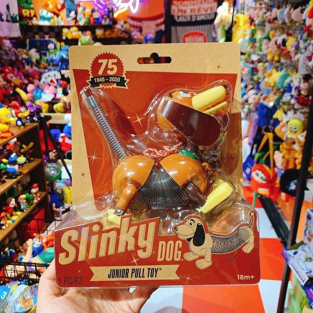 

История игрушек Slinky Dog, большая и маленькая такса, аниме-модель, игрушка, креативный подарок на день рождения для детей, детская коллекционная фигурка