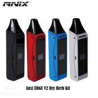 Original Anix EDGE V2 Dry Herb Vaporizer Kit 2200mah Battery Vape Pen Style 0.6ml Quartz Coil VS Yocan Hit Dry Herb Kit