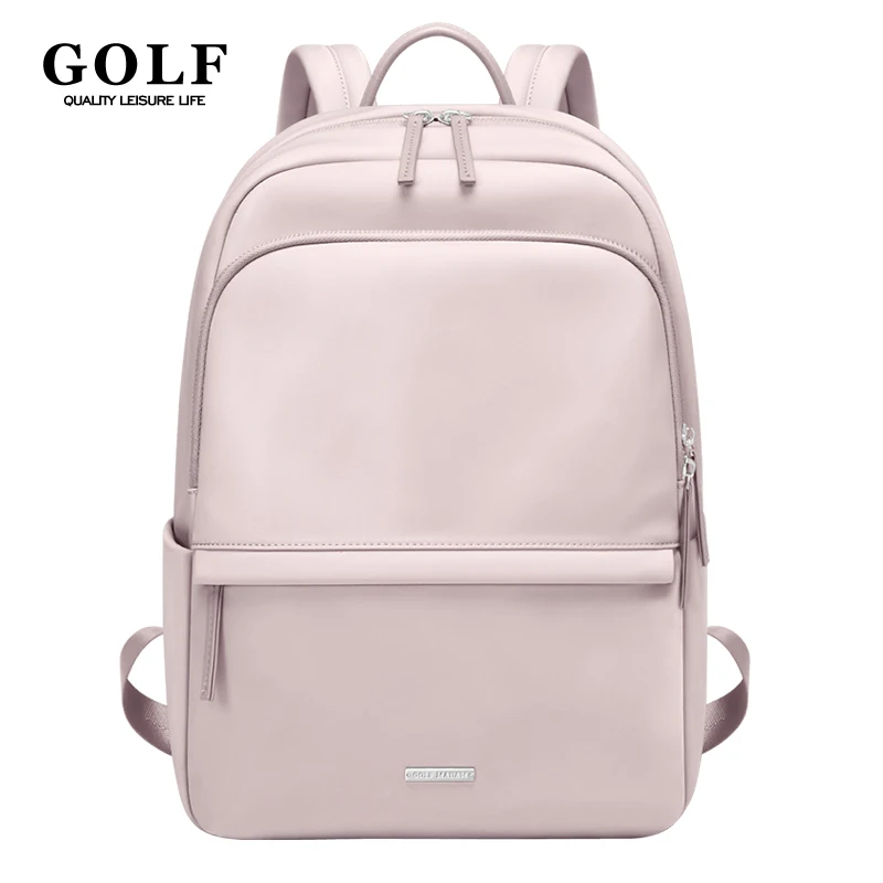 GOLF estetyczne plecaki damskie wodoodporny plecak podróżny śliczne 15 6 cali torby na laptopa szczupła lekka tornister z zabezpieczeniem przed kradzieżą