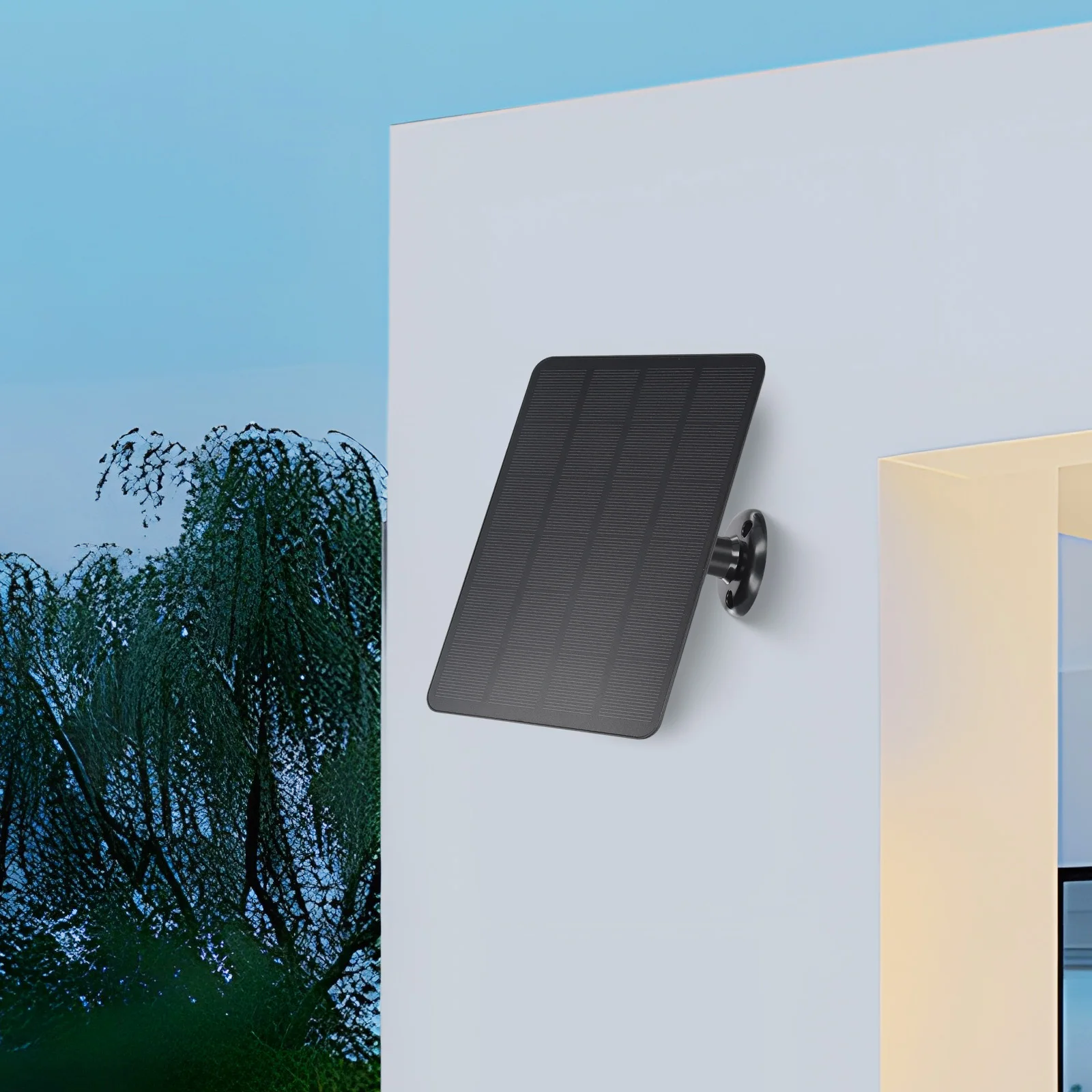 About 175*120mm Solar Panel Flexible Positioning Monocrystalline Silicon Construction Reliable Power Source Sunlight Capture