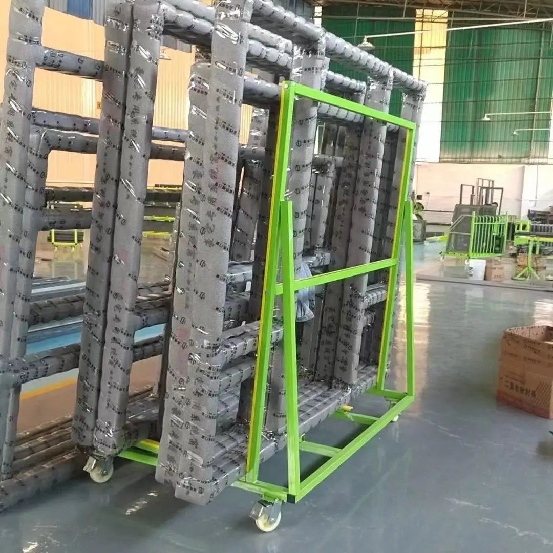 Unilateral window frame cart material turnover outer frame transit material cart L-shaped turnover frame profile