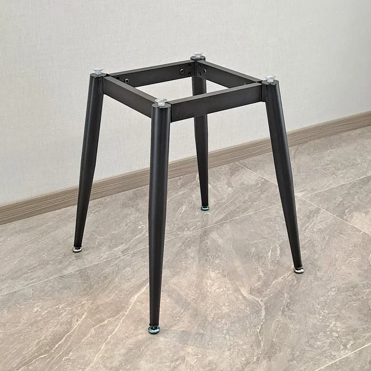 Round table leg bracket, side table coffee table stand, basee leg stand, rock boarle stand, iron art glass coffee tabl