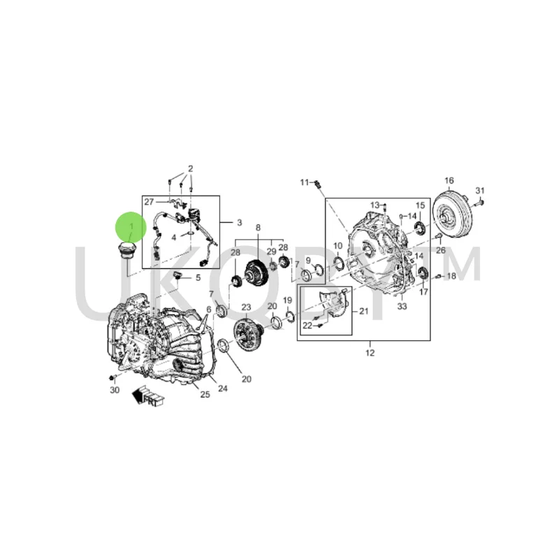 24290959 Applicable mo de ls Junwei Junyue Malibu Boundary Explorer Wave Box Filter Transmission Filter