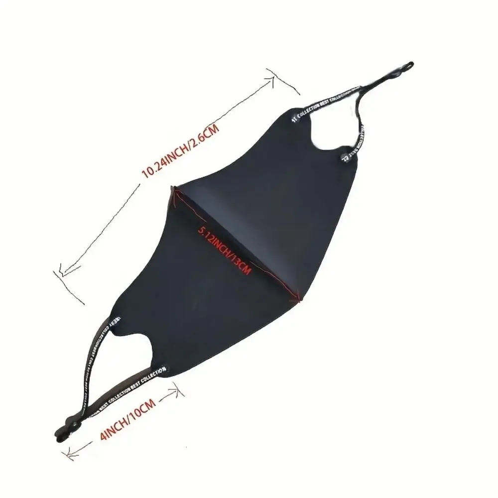 Nieuw gemengd zonnebrandmasker Ijszijde Dun ultravioletbestendig gezichtsmasker Ademend UV-zonbescherming Sportmasker