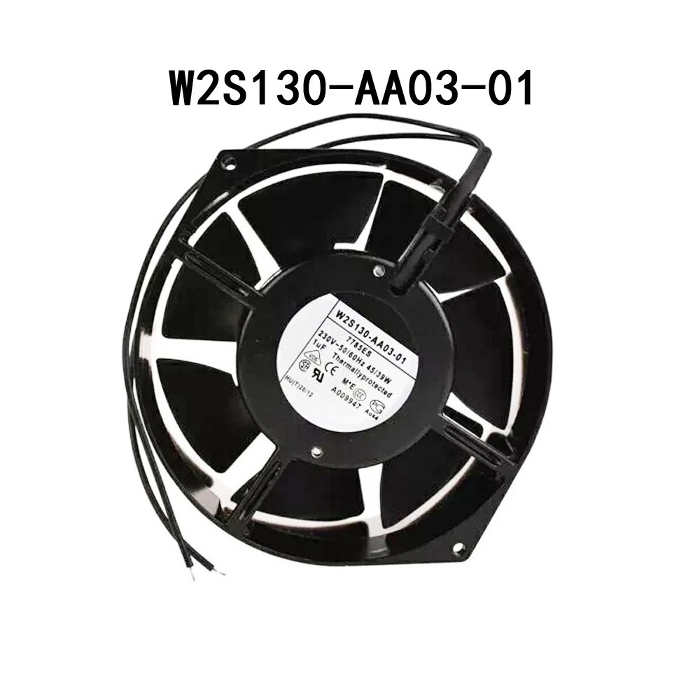 

New FOR Ebmpaps 230V 39/45W 2800RPM W2S130-AA03-01 7855ES Industrial control fan