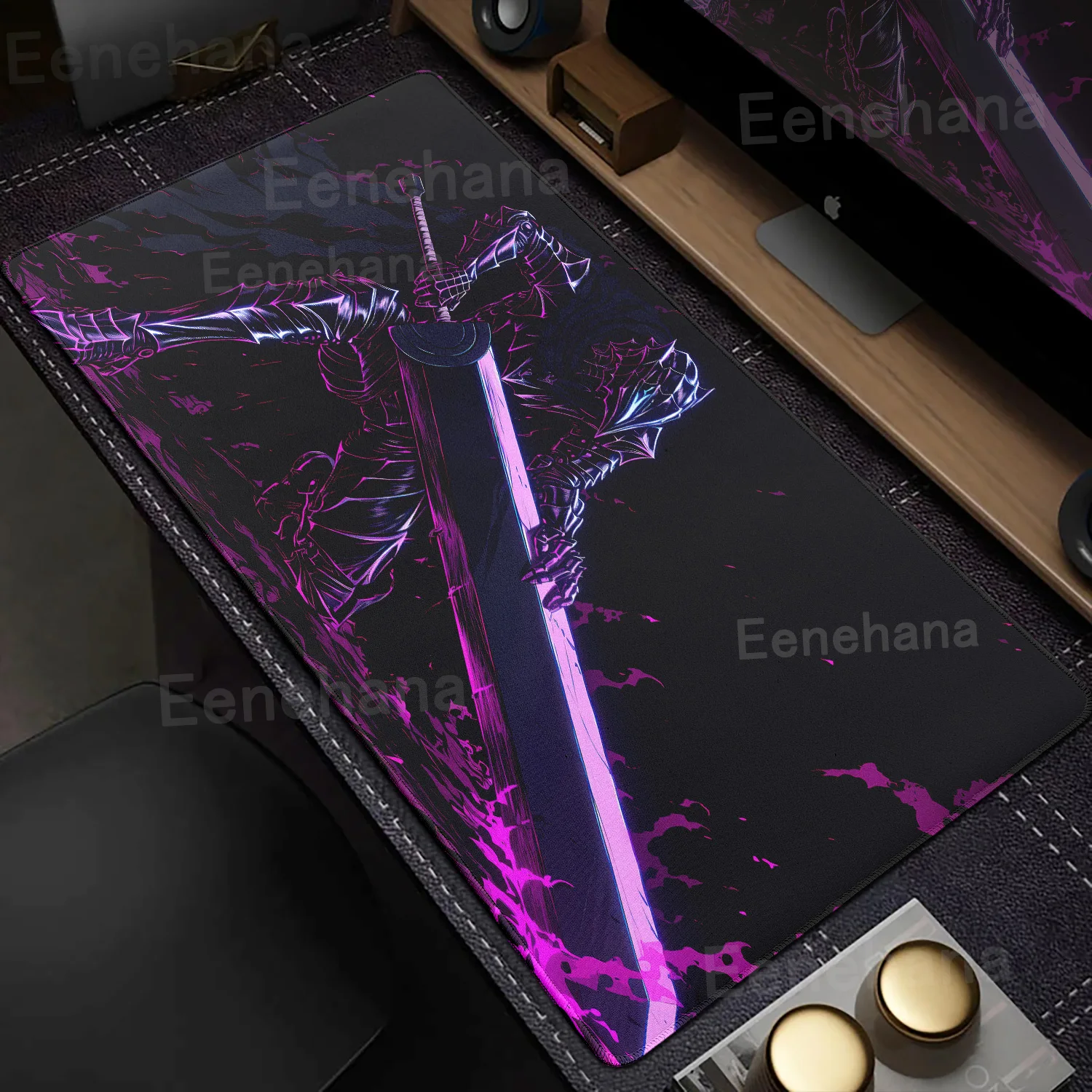 

XXL Guts Sword in Berserk Mouse Mat Berserk Guts Gamer PC Gaming Mouse Pad Computer Accessories Large Keyboard Laptop Desk Pads