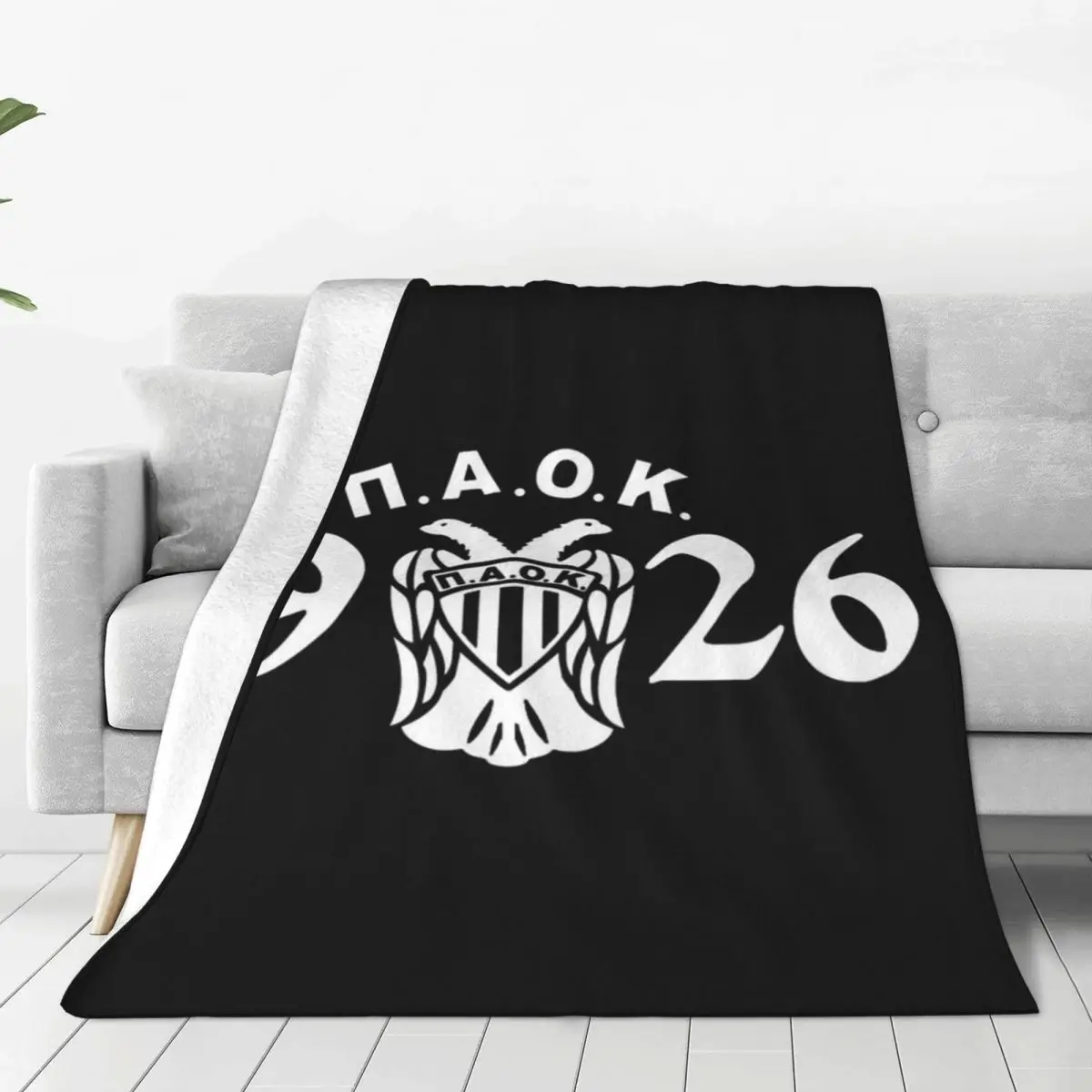 Paok Thessaloniki Ultras Hooligans Blanket Fleece Portable Sofa Throw Blankets For Couch Bedding Office Throws Bedspread Quilt