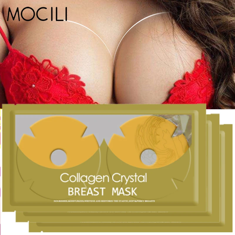 

Women Breast Mask Collagen Chest Lifting Patch Breast Sagging Correction Firming Pad Large Shaping Sexy Breast Care 3pcs/Lot