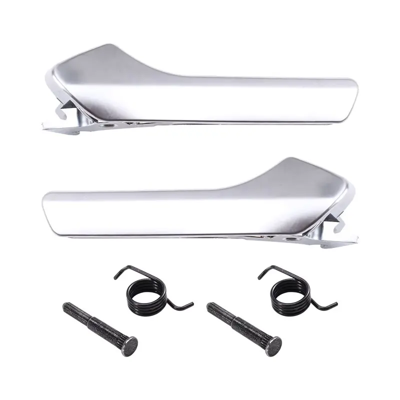 

HT4Z-5822600-AA HT4Z5822601AA 1 Pair Inner Door Handle Clasp Chrome For Ford Edge 2015-2024 Door Opener