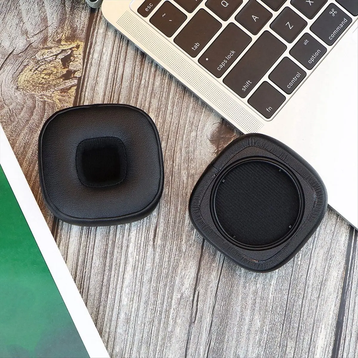 【~ New Y24A】1 Pair Replacement Ear Pads for Major 5 Headphone Ear Cushions Memory Foam Earpads Ear Cups Brown