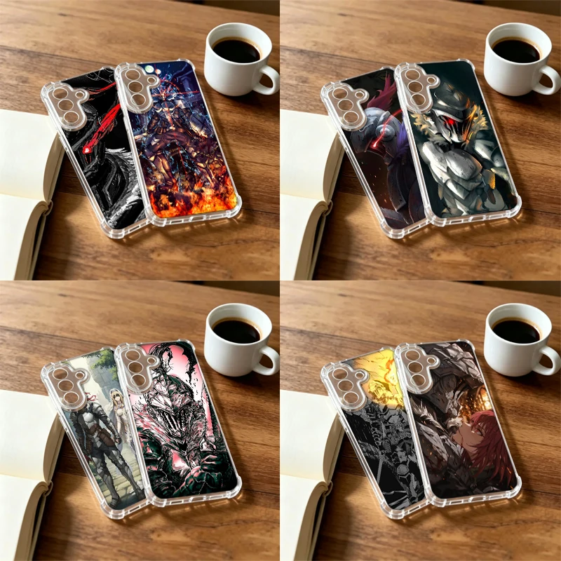 Goblin Slayer, Knight Phone Case For Samsung A57 A37 A27 A17 A16 A26 A36 A56 A55 A35 A25 A15 Galaxy A05S A06 A07 A50 A51 A30 A31