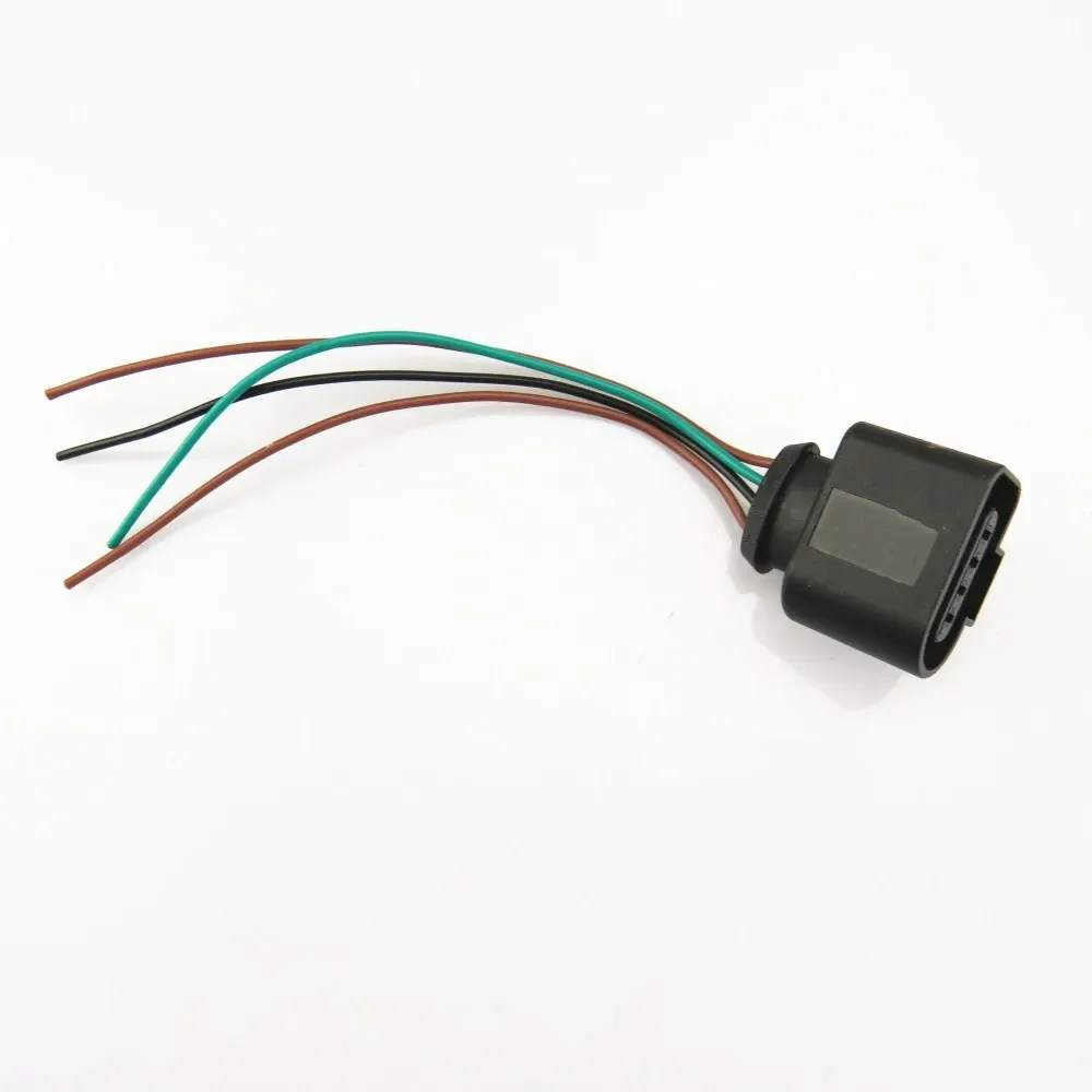 

4-контактный разъем датчика давления воздуха, кабель с косичкой для VW Passat Golf Beetle для Audi TT A6 A4 Allroad 1J0 973 704 1J 0973704