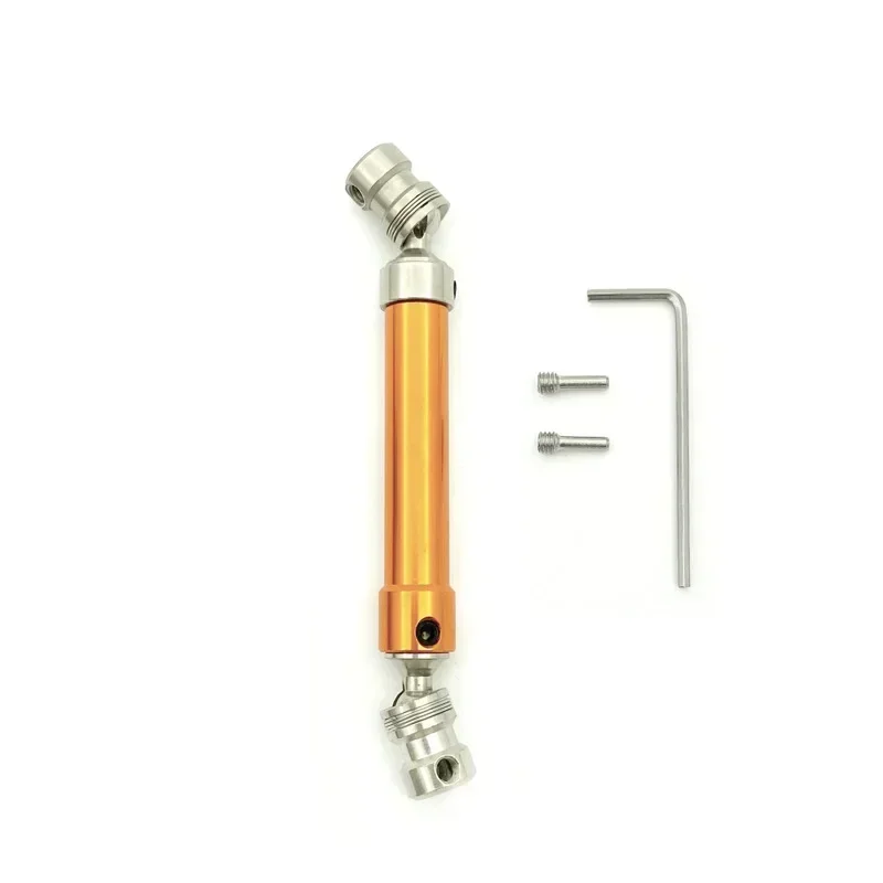 1 peça transmissão de eixo de transmissão de metal cvd para mn999 mn 999 defender d90 1/10 rc peças de atualização de carro acessórios