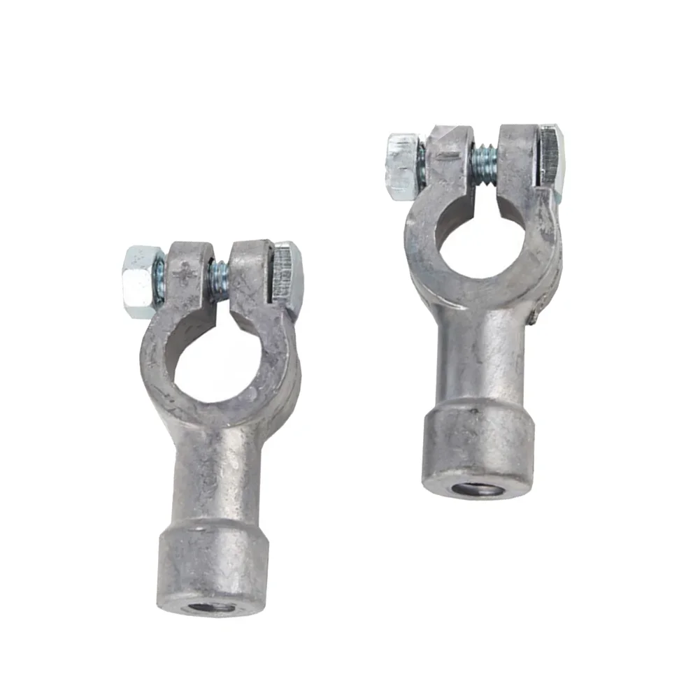 2PCS Battery Terminal Adapter Set Converting Top Post to Side Terminal for 6V 12V Systems in Cars Trucks Boats and ATVs