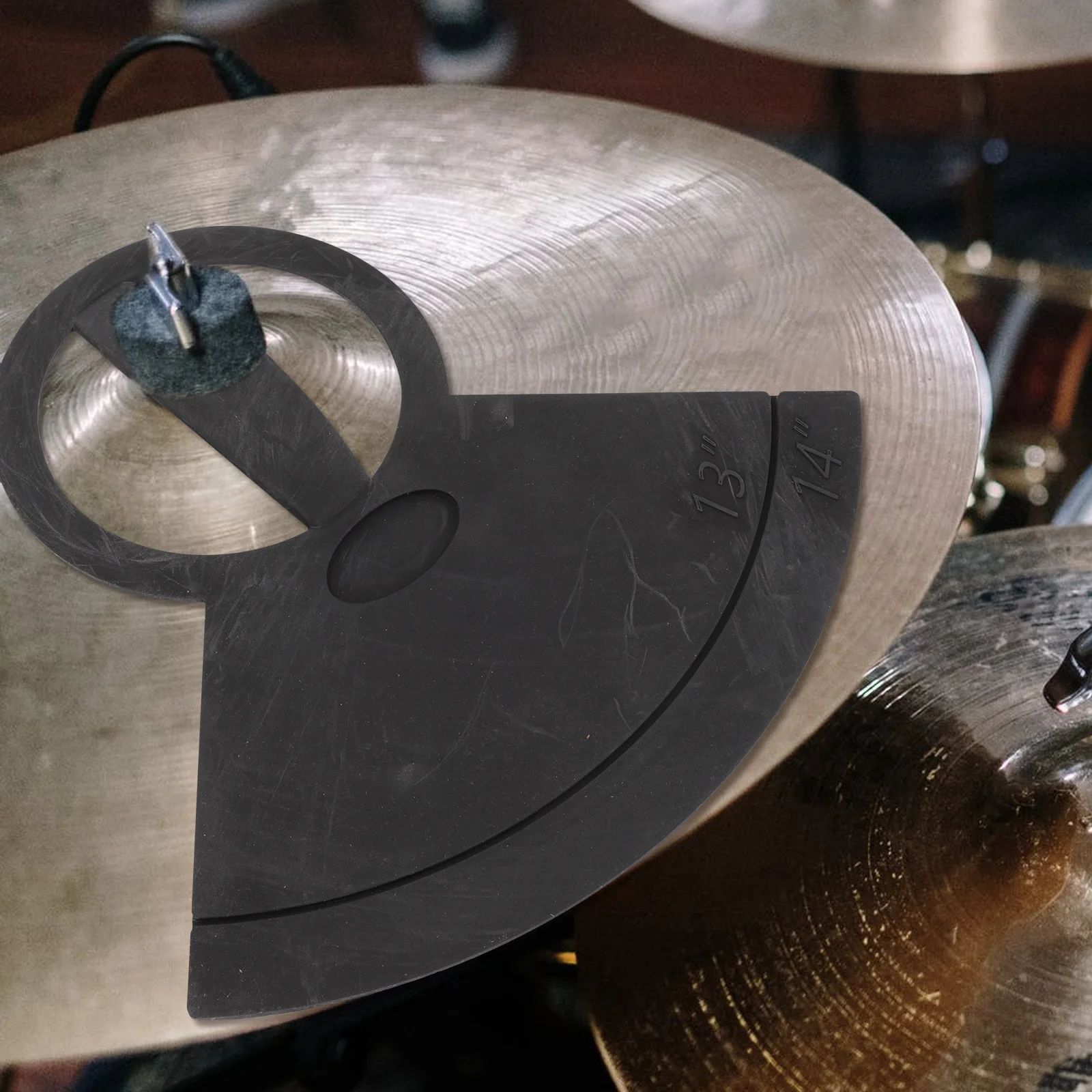 

Sound Silence Cymbal Drum Damper Mute Practice Pad Drummer Accessories Drums Edrum Muffler Pads Dampener Kit