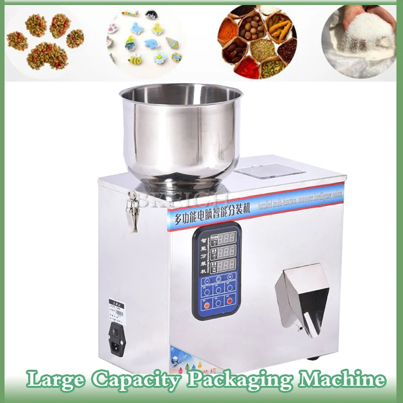 Semi Automatic Desktop Intelligent Filling Machine Particle Powder Weighing And Packaging Machine