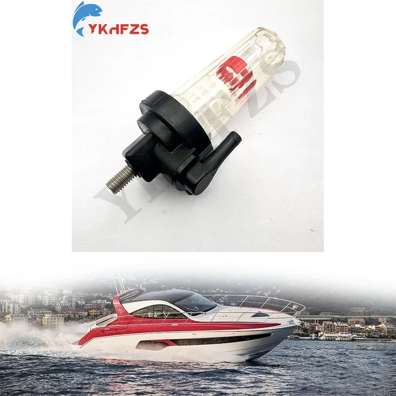 

64J-24560-00 Fuel Filter Assy Fit For Yamaha Outboard Motor F40 F55 F60 75HP 85HP 90HP 2 And 4 Strokes 64J-24560 64J-24560-10