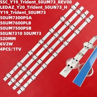 LED strip For  49 V17 49UJ670V 49UV340C 49UJ6565 ART3 2862 2863 6916L-2862A 6916L-2863A V1749R1 V1749L1