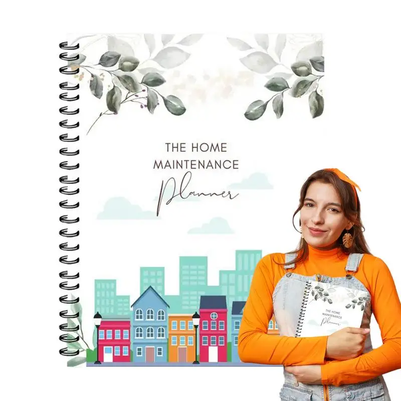 

Home Maintenance Log Book Monthly Home Renovation Planner Clear Table Design Household Upgrade Record Keeper For Pipeline