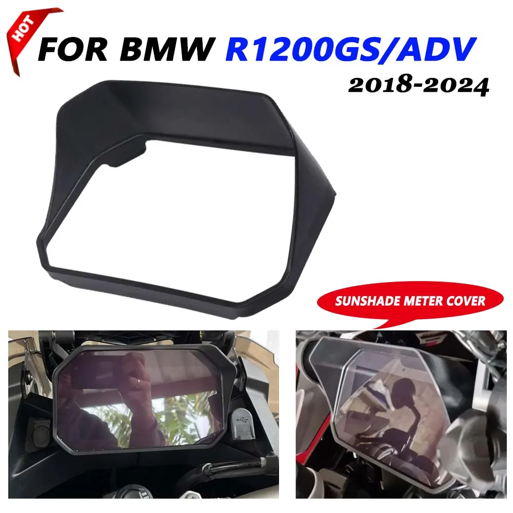 For BMW R1200GS R1200GSA R 1200 GS Adventure 2018 - 2024 Motorcycle Accessories Sun Visor Instrument Hat Guard Protection Cover