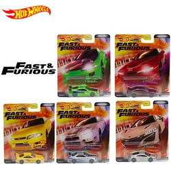 Hot Wheels-Carro Premium Original para Crianças, Velozes e Furiosos Diecast, Nissan Skyline, GTR R34, Mitsubishi Boy Toys, Presente, 1:64