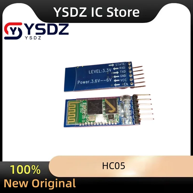 10pcs/lots HC05 Anti-Reverse, Integrated Bluetooth Serial Pass-Through Module, HC-05 Master-Slave 6pin In Stock!