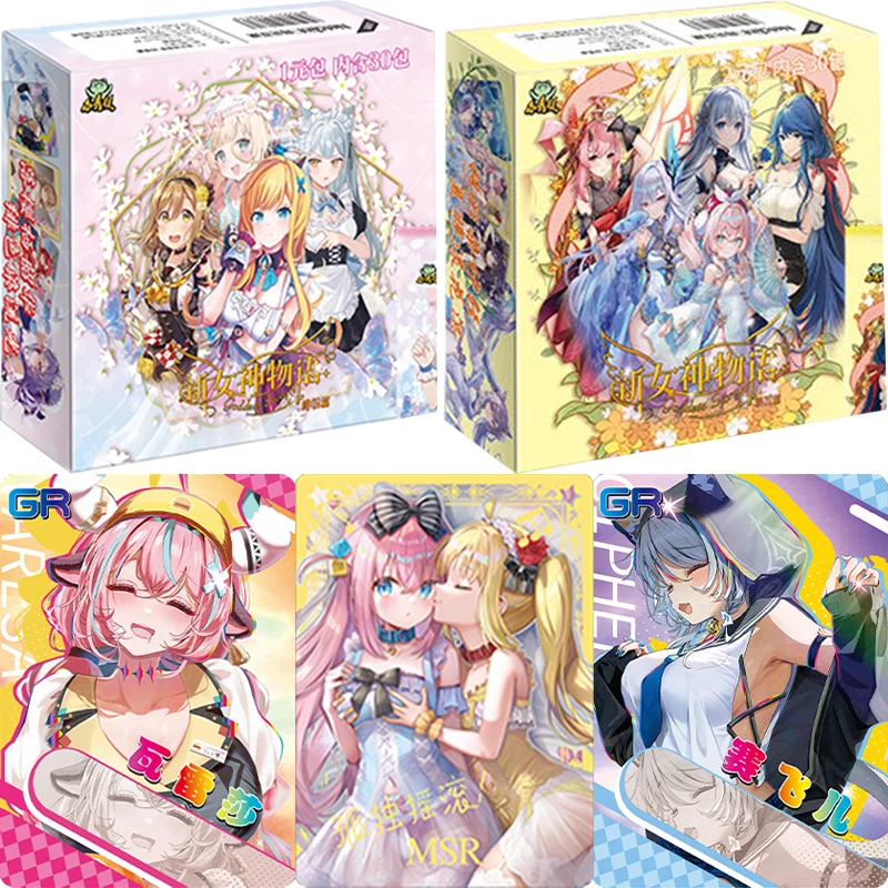 

Новая карта «История богини» Fei Ying Mucha Chapter Deluxe Edition Honkai Impact Милая редкая карта MSR Коллекция аниме Goddess Card Toys