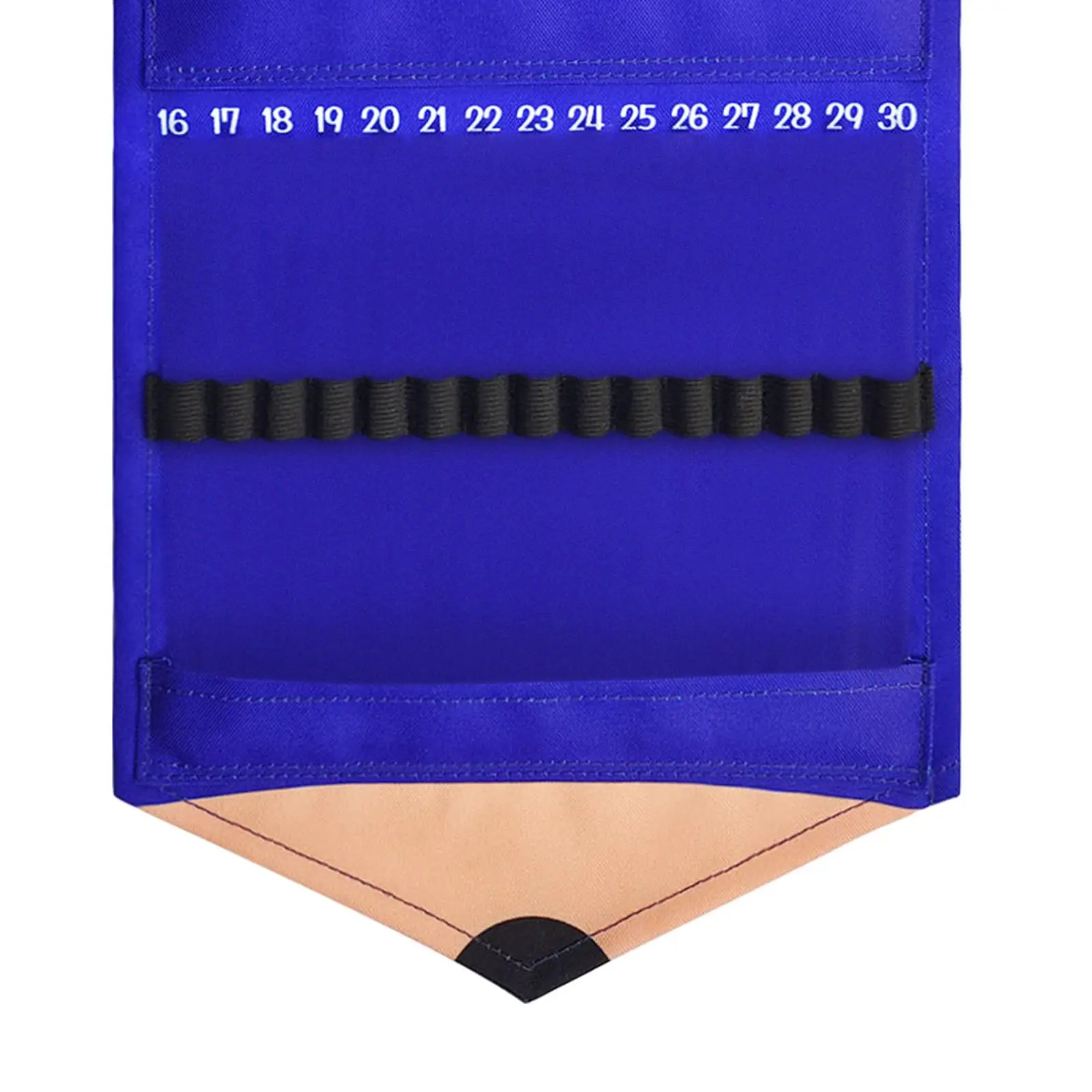 Pencil Parking Pocket Chart Holder Nylon Fabric for Library Lightweight