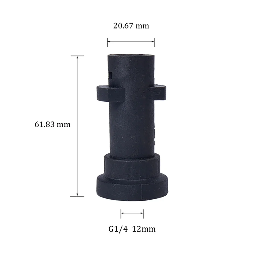 High Pressure Water Gun Connector 1/4 Adapter For Karcher For Nilfisk Snow Foam Lance Nozzle Soap Gun Car Washer Accessories