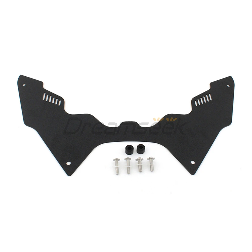 

Forkshield Updraft Wind Deflector for Honda CRF1100L Africa Twin 2020 2021 2022 2023 Black Motorcycle Fuel Tank Front Cover